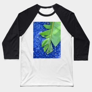 Blue and green Baseball T-Shirt